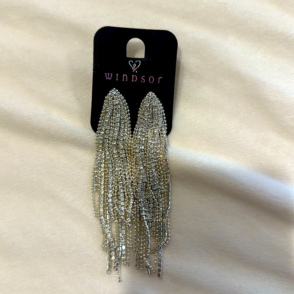 Windsor rhinestone earrings